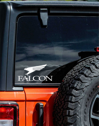 Falcon Rods decal, sticker, fishing hunting decal car sticker