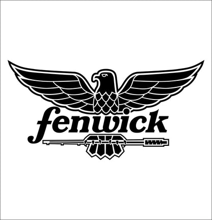 Fenwick fishing decal, sticker, fishing hunting decal car sticker
