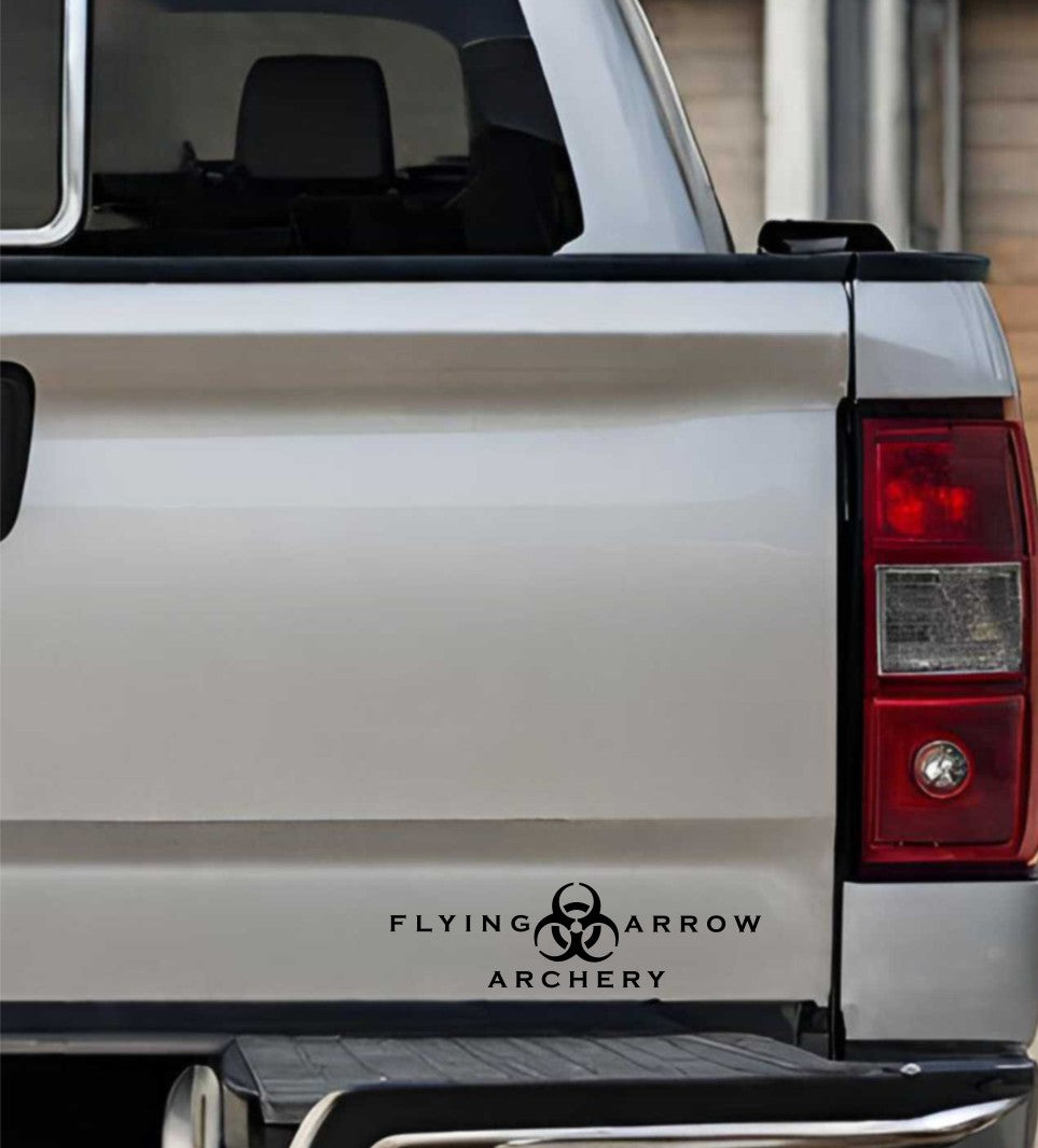 Flying Arrow Archery decal, sticker, hunting fishing decal, car sticker