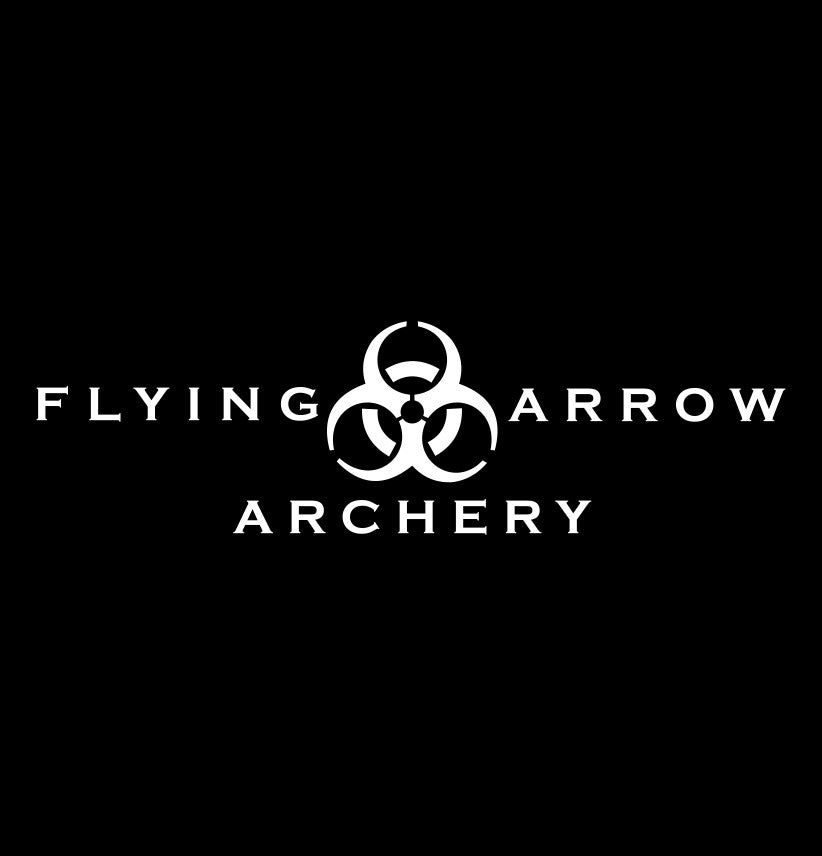 Flying Arrow Archery decal, sticker, hunting fishing decal, car sticker
