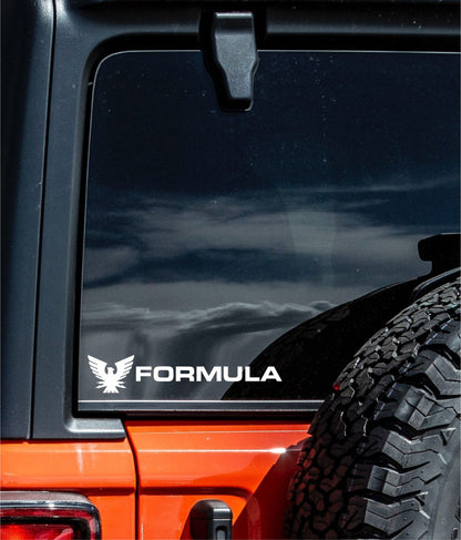 Formula Boats decal, sticker, hunting fishing decal, car sticker