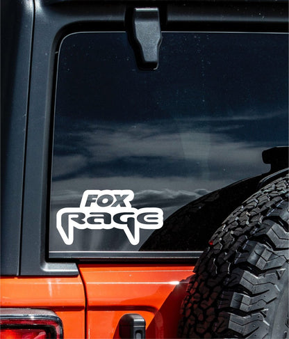 Fox Rage lures decal, sticker, hunting fishing decal, car sticker
