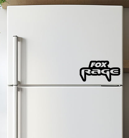 Fox Rage lures decal, sticker, hunting fishing decal, car sticker