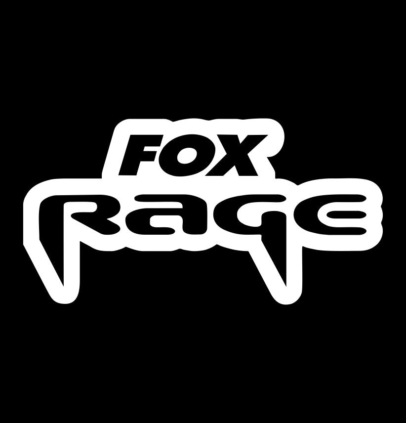 Fox Rage lures decal, sticker, hunting fishing decal, car sticker