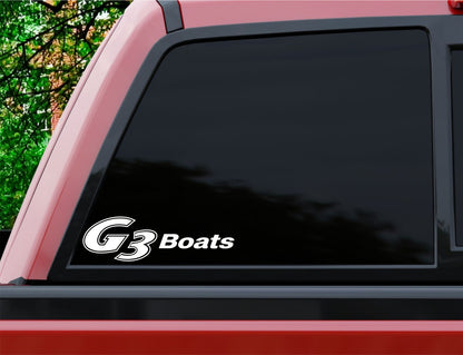 G3 boats decal, sticker, hunting fishing decal, car sticker