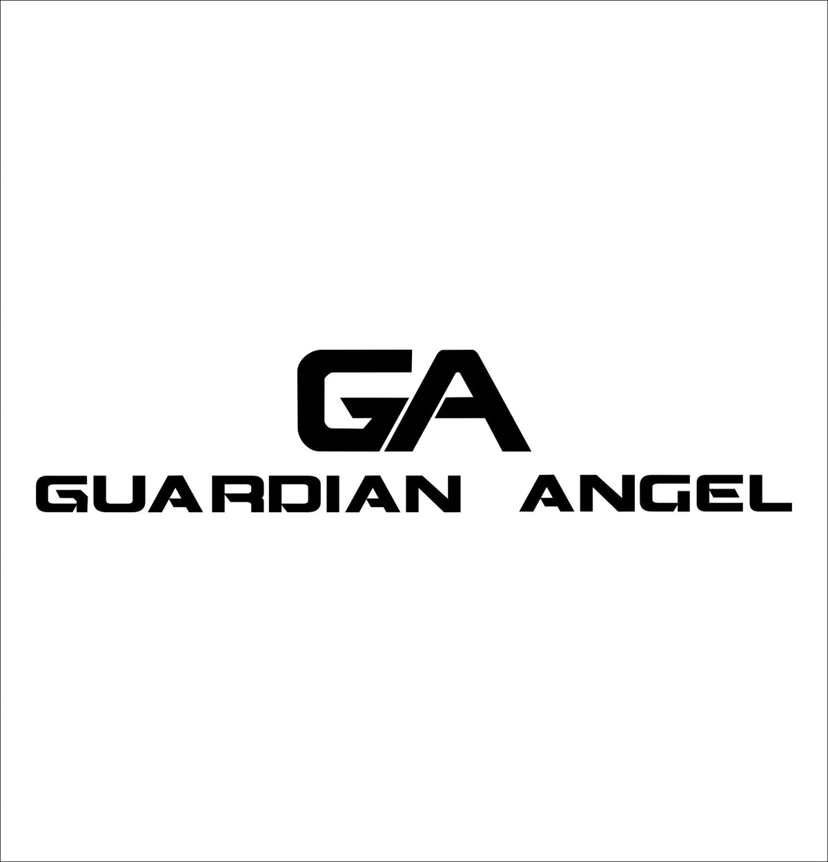 Guardian angel decal