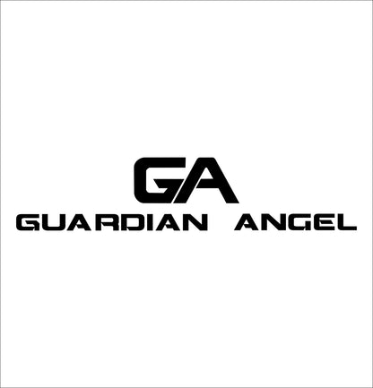 Guardian angel decal