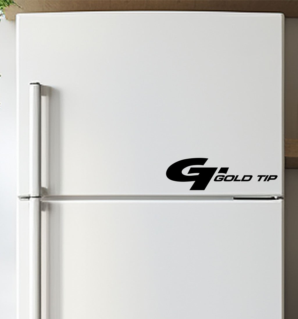 Gold Tip Arrows decal, sticker, hunting fishing decal, car sticker b