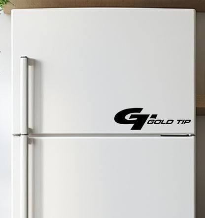 Gold Tip Arrows decal, sticker, hunting fishing decal, car sticker b