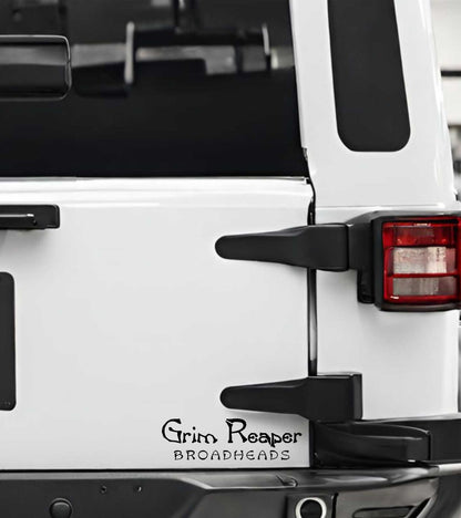 Grim Reaper Broadheads decal, sticker, hunting fishing decal, car sticker