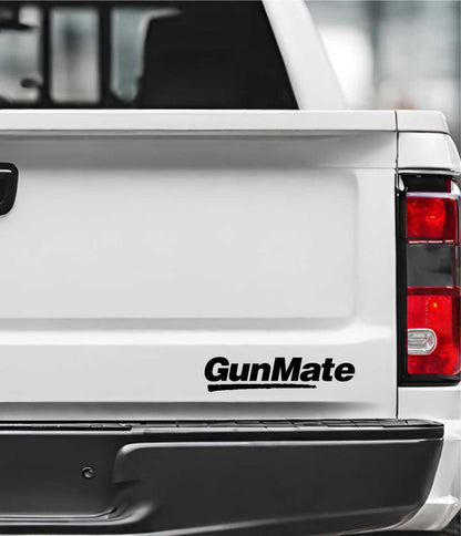 GunMate decal, sticker, hunting fishing decal, car sticker