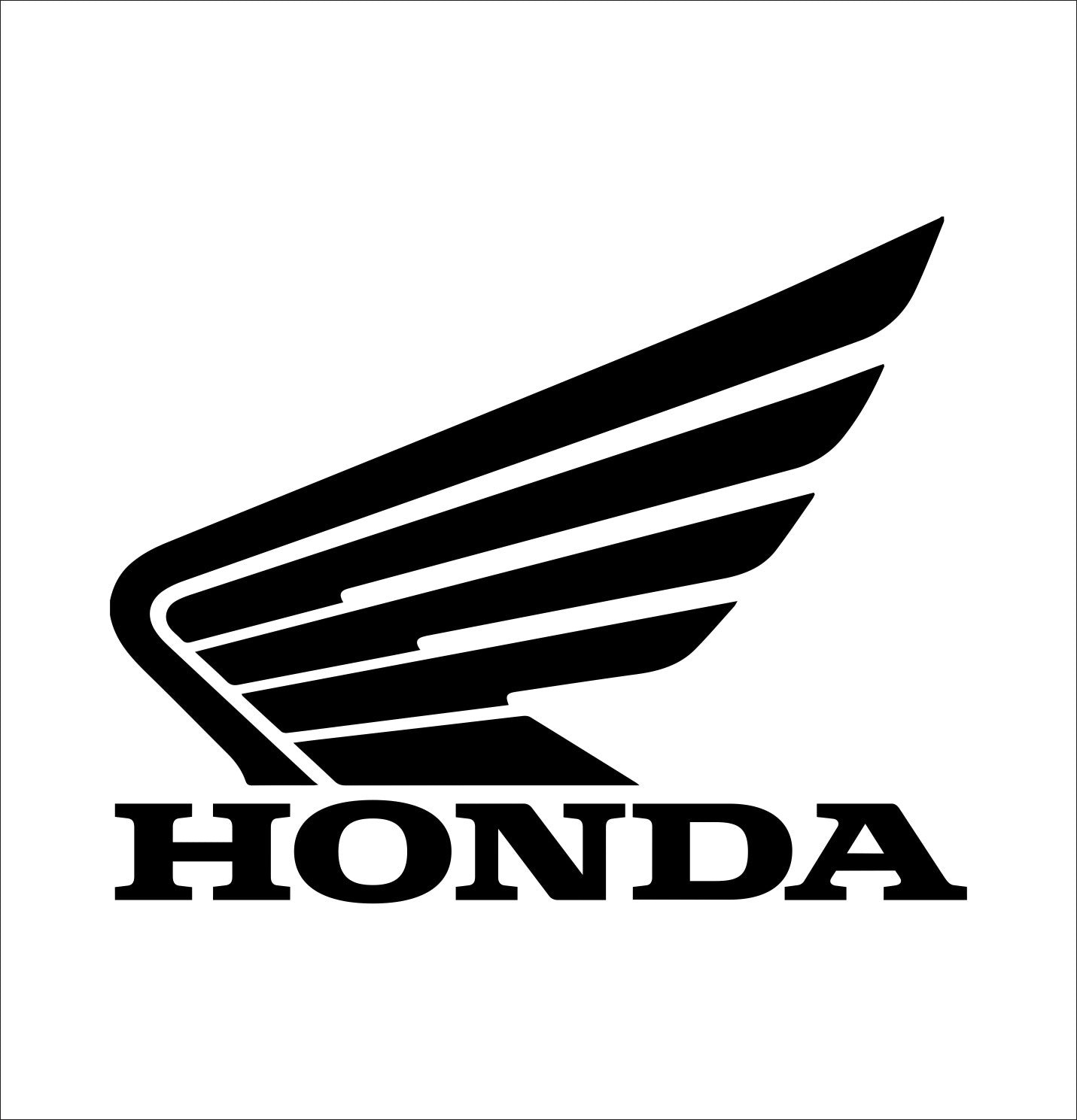 Honda decal performance decal sticker