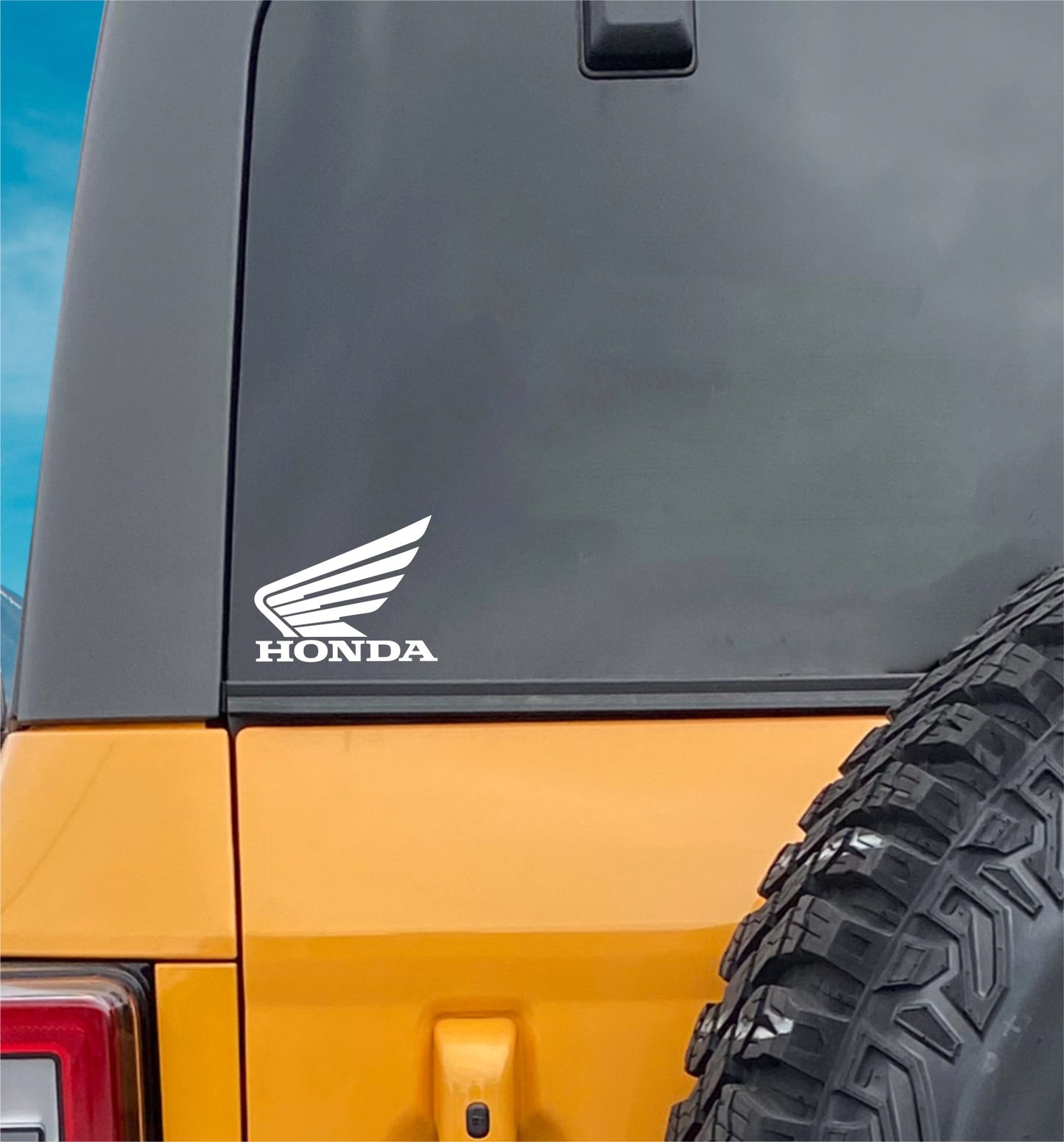 Honda decal performance decal sticker
