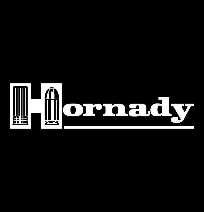 Hornady decal, firearm decal, car decal sticker