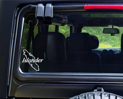 Islander Reels decal, sticker, hunting fishing decal, car sticker
