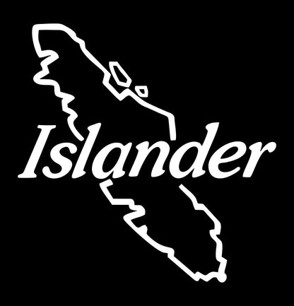 Islander Reels decal, sticker, hunting fishing decal, car sticker