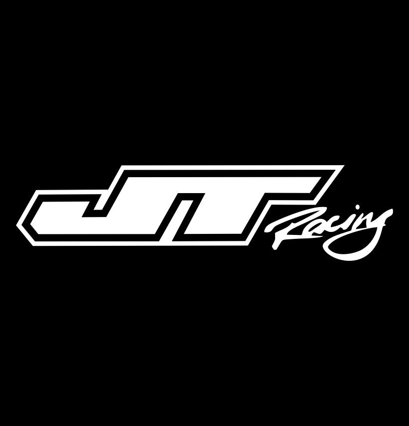 JT Racing decal, sticker, racing decal, car sticker
