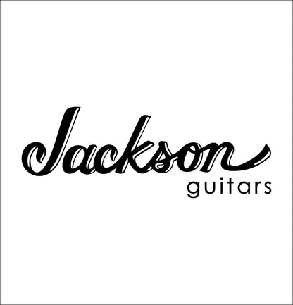 Jackson Guitars decal, music instrument decal, car decal sticker