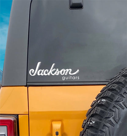 Jackson Guitars decal, music instrument decal, car decal sticker