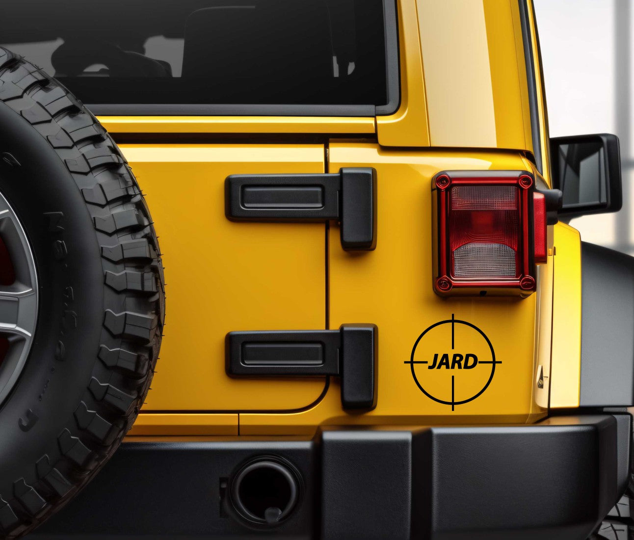 jard decal, sticker, firearm decal