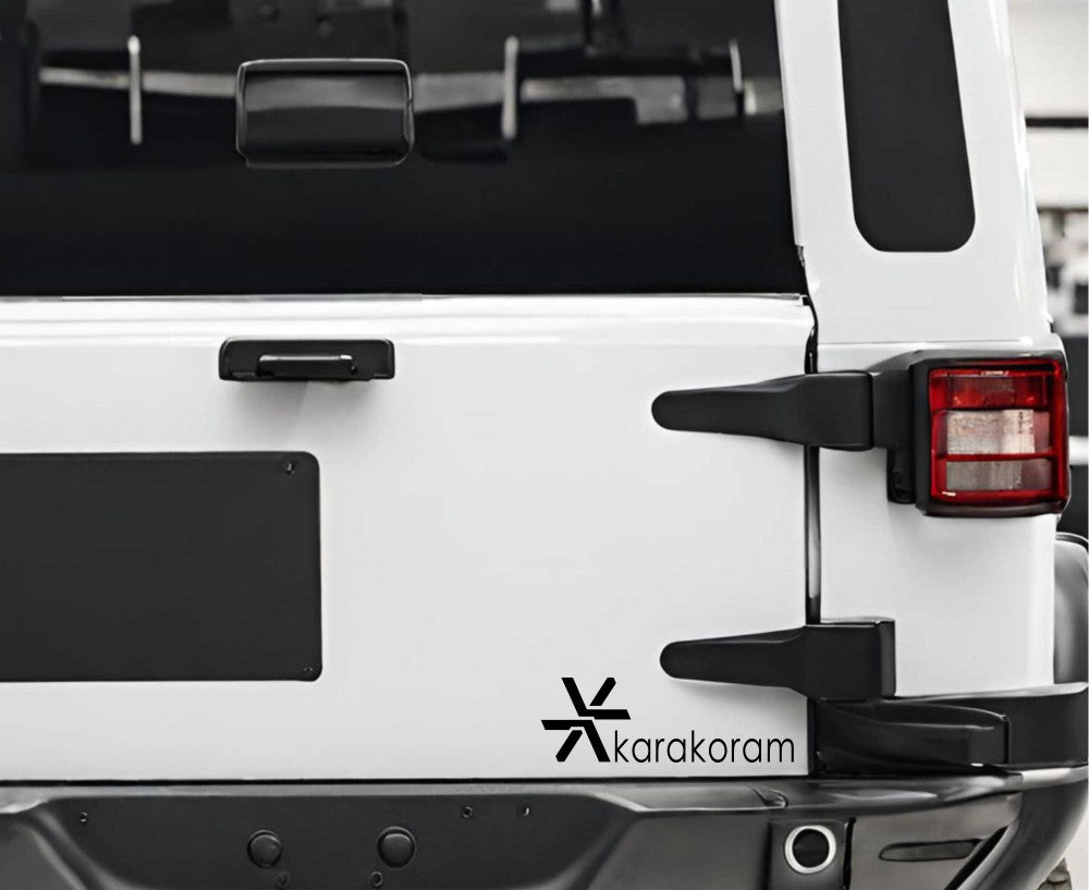 Karakoram decal, ski snowboard decal, car decal sticker