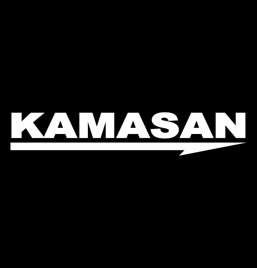 Kamasan Hooks decal, sticker, hunting fishing decal, car sticker