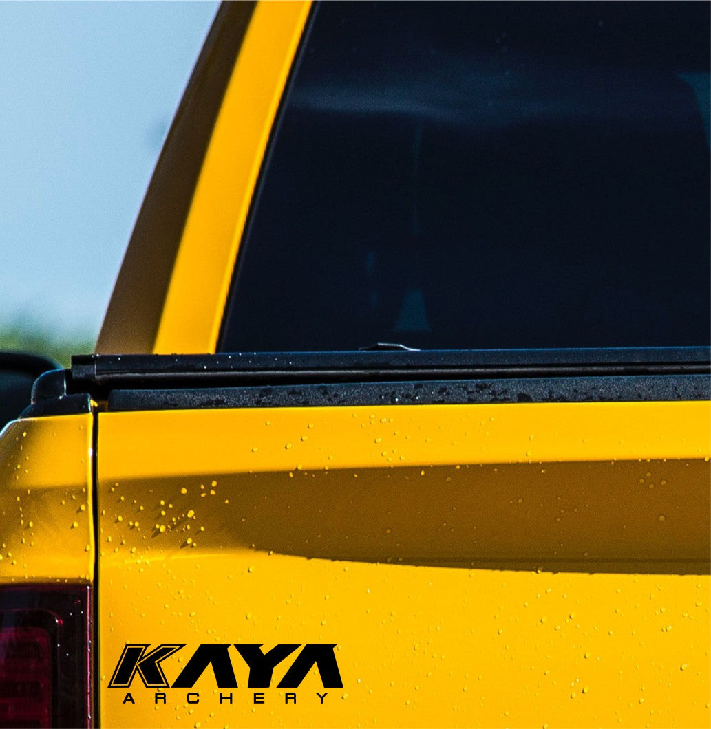 Kaya Archery decal, sticker, hunting fishing decal, car sticker