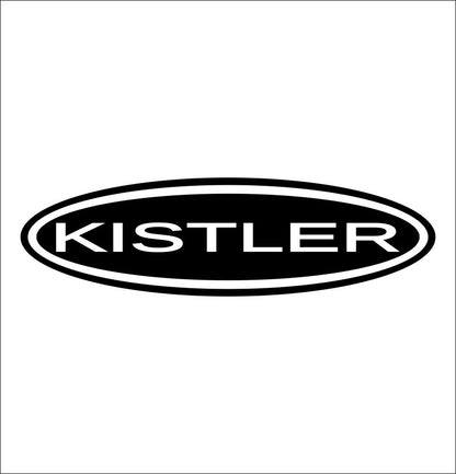 Kistler Rods decal, sticker, hunting fishing decal, car sticker