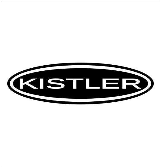 Kistler Rods decal, sticker, hunting fishing decal, car sticker