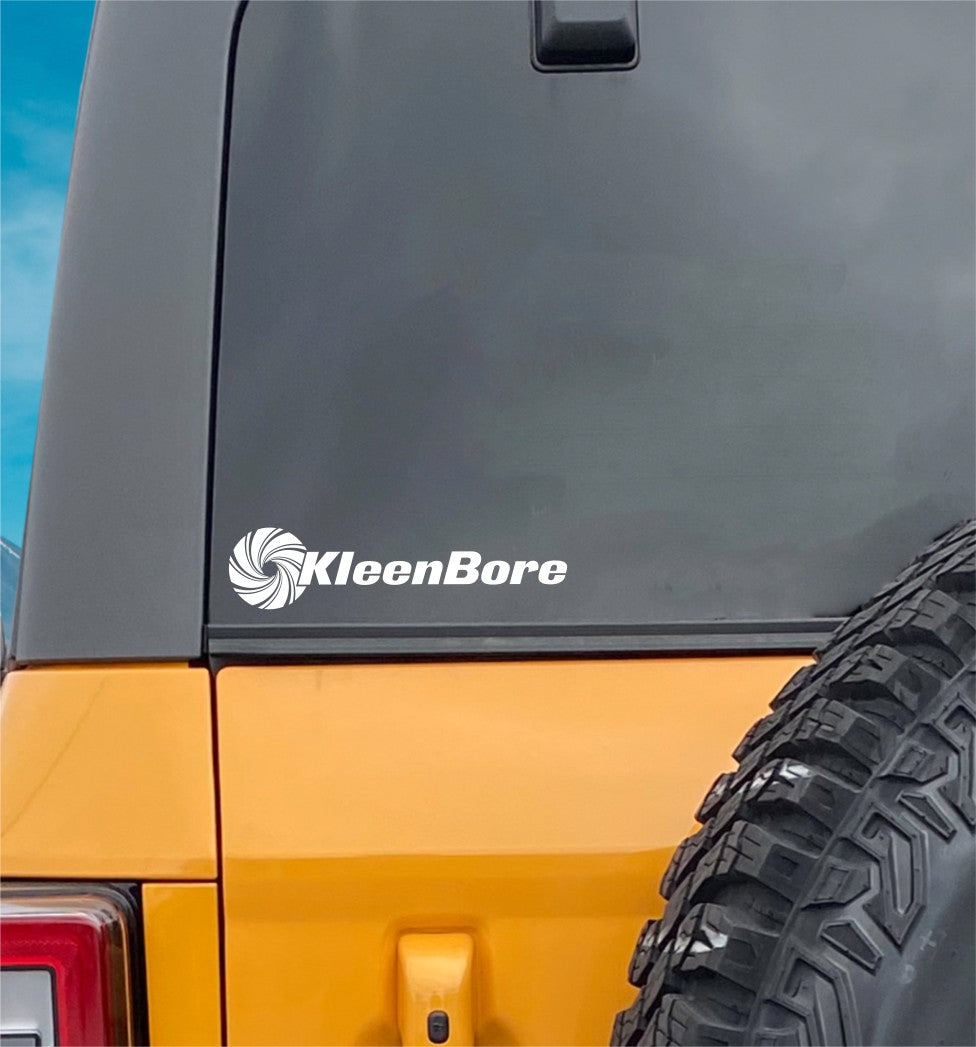 Kleenbore decal, sticker, hunting fishing decal, car sticker