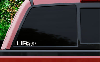 Lib Tech  decal, ski snowboard decal, car decal sticker