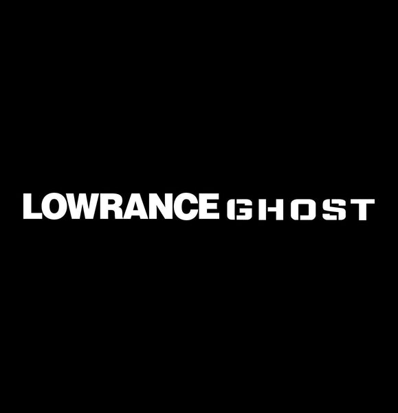 Lowrance Ghost decal B