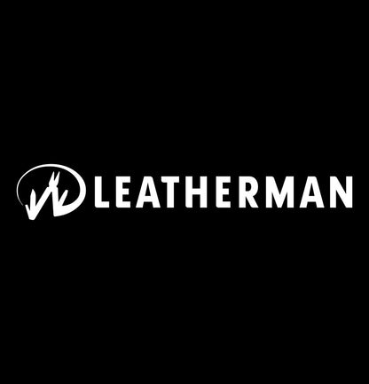 Leatherman decal, sticker, hunting fishing decal, car sticker