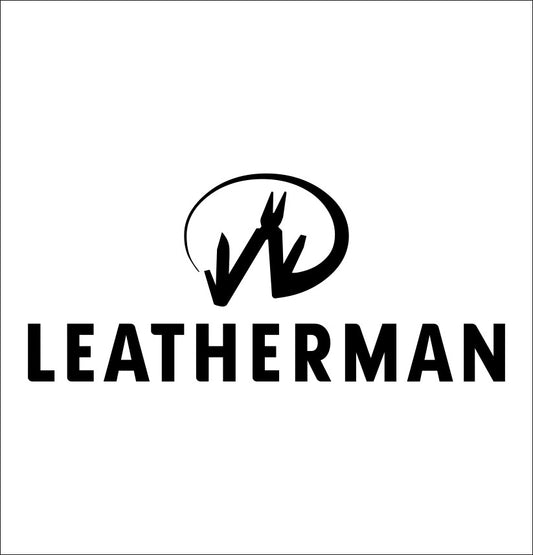 Leatherman decal, sticker, hunting fishing decal, car sticker b