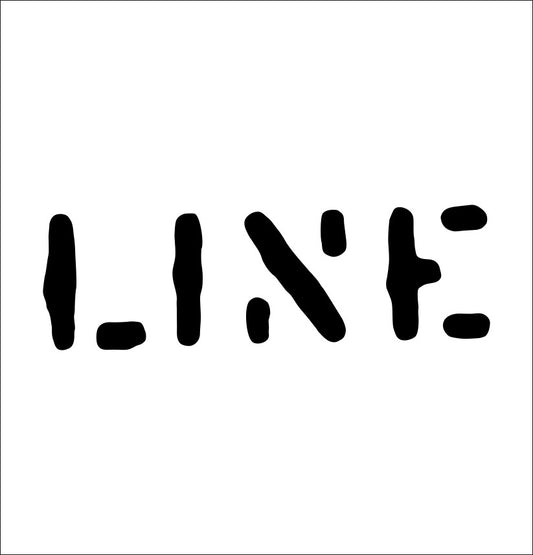 Line Skis decal, sticker, ski decal