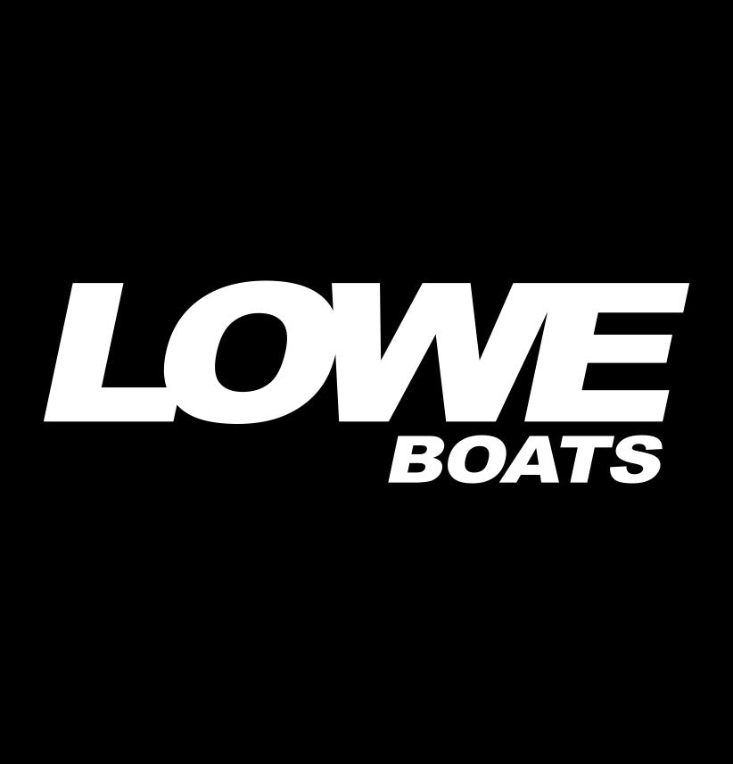 Lowe Boats decal, sticker, hunting fishing decal, car sticker