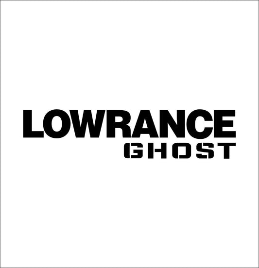 Lowrance ghost decal, sticker, hunting fishing decal, car sticker