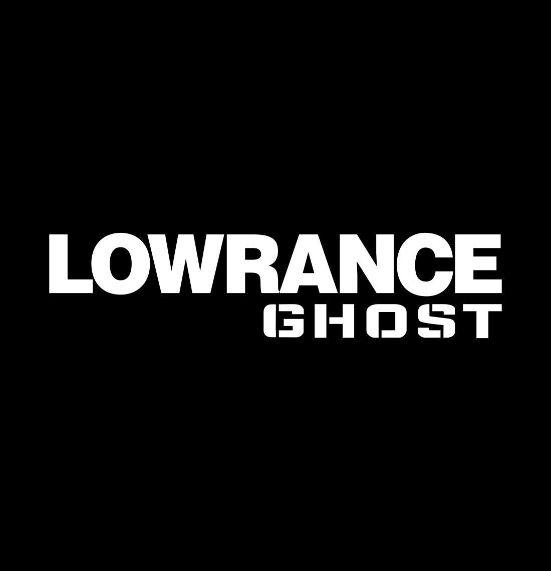 Lowrance ghost decal, sticker, hunting fishing decal, car sticker