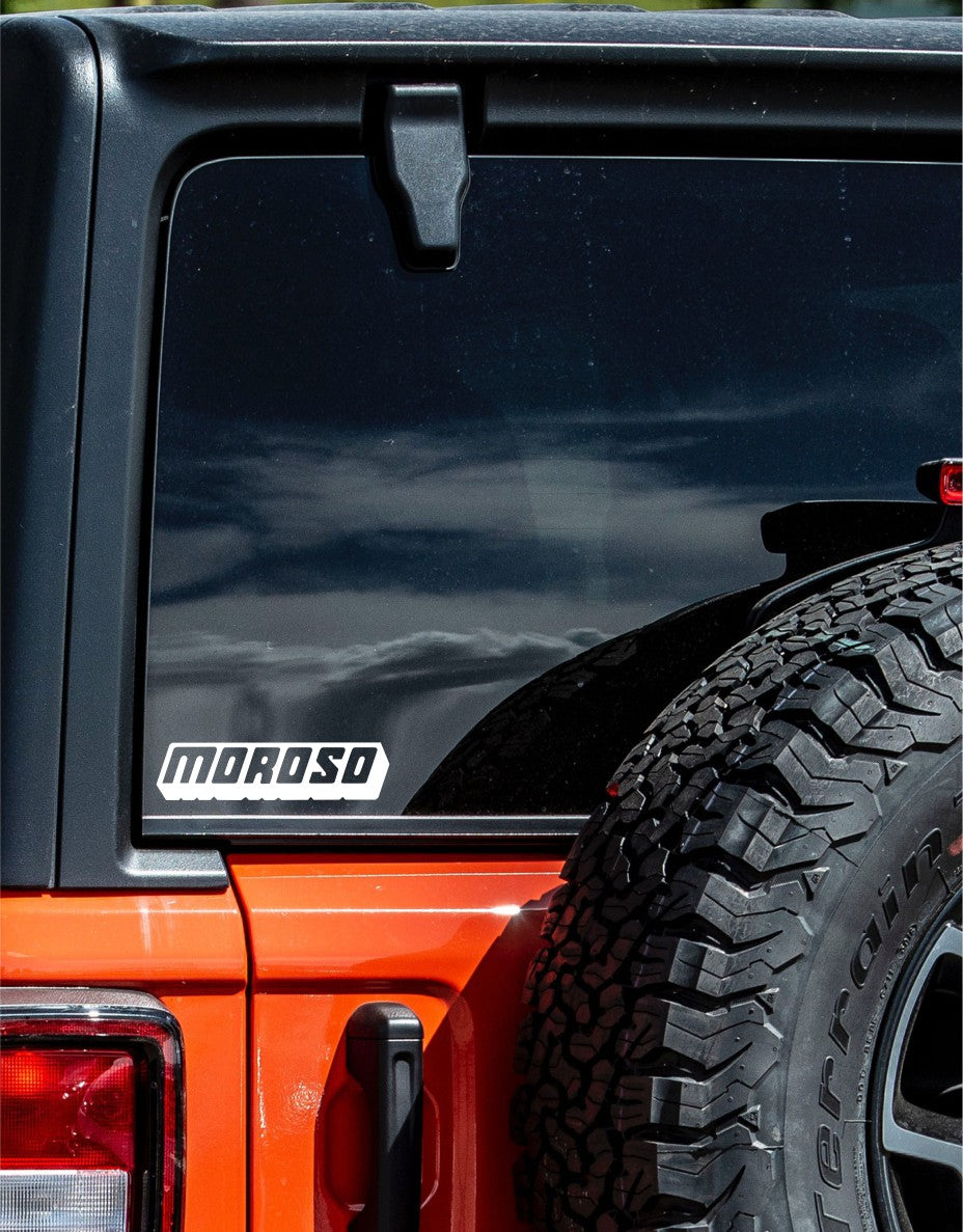 Moroso decal, performance decal, sticker
