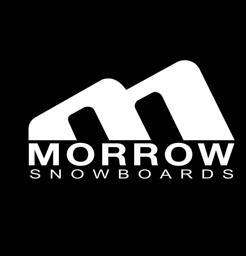 Morrow Snowboards decal, ski snowboard decal, car decal sticker