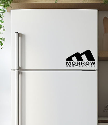 Morrow Snowboards decal, ski snowboard decal, car decal sticker