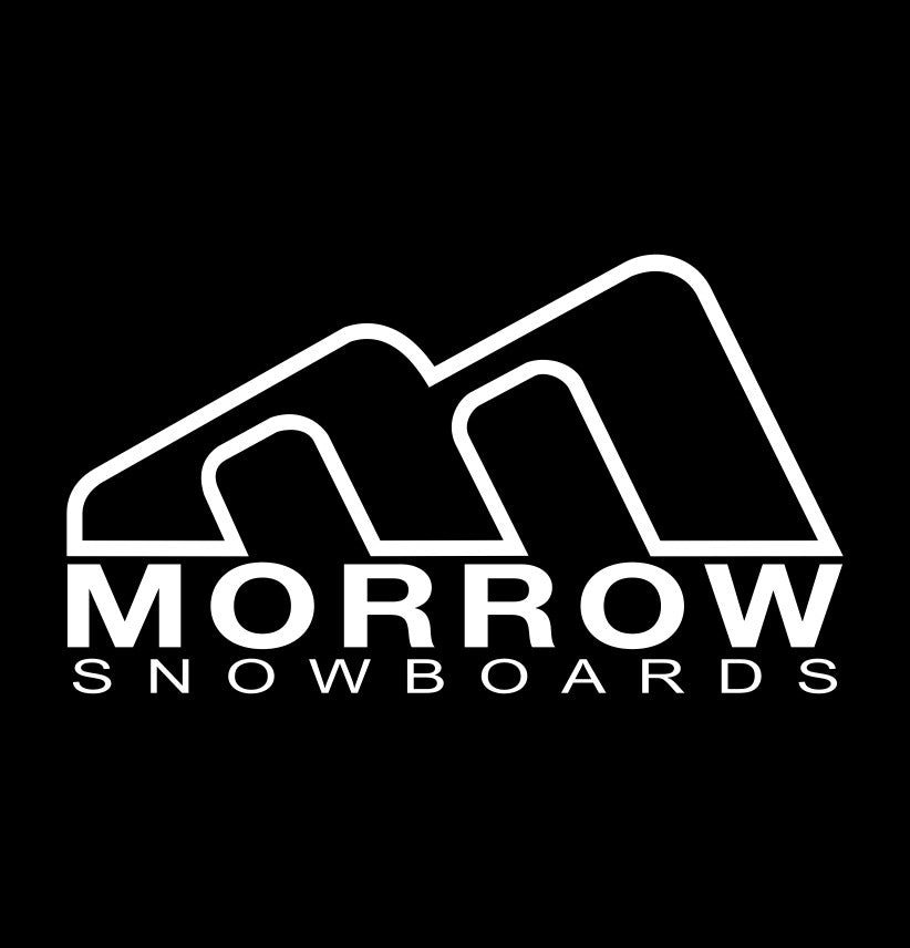 Morrow Snowboards decal, sticker, ski decal