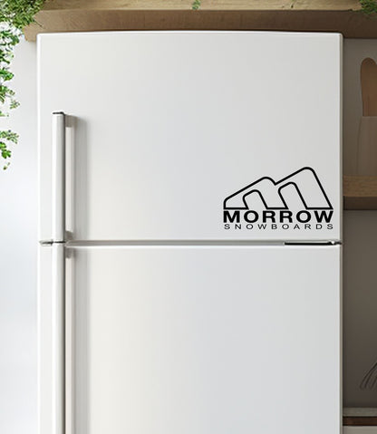 Morrow Snowboards decal, sticker, ski decal