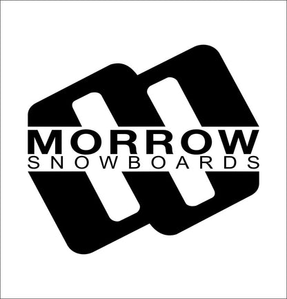 Morrow Snowboards decal, sticker, ski decal