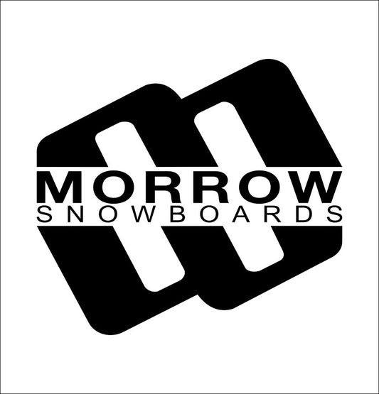 Morrow Snowboards decal, sticker, ski decal