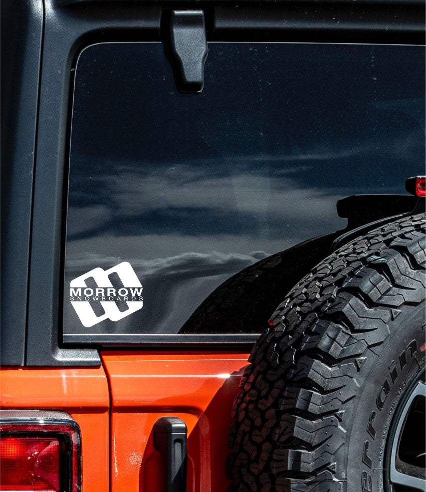 Morrow Snowboards decal, sticker, ski decal