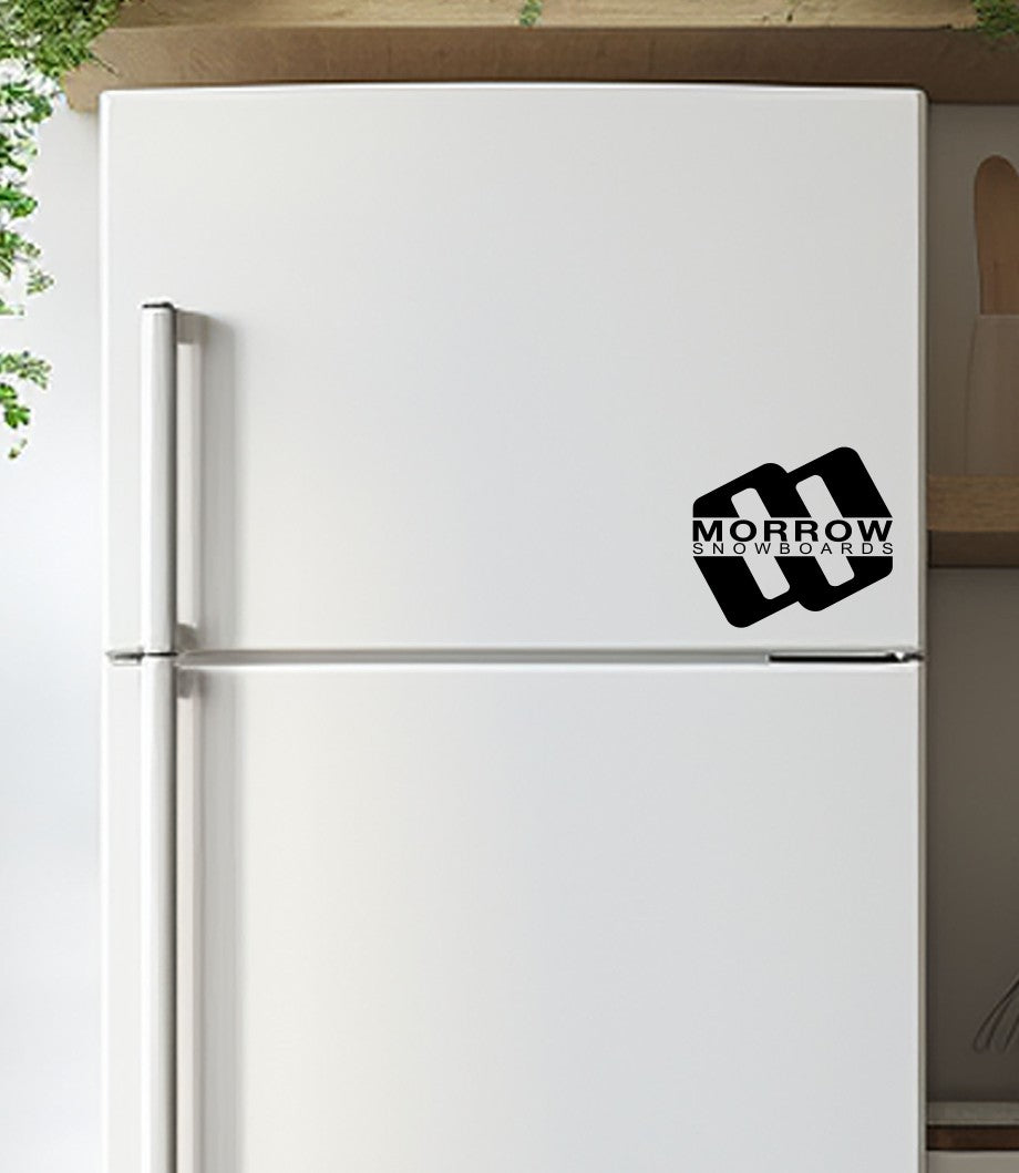 Morrow Snowboards decal, sticker, ski decal