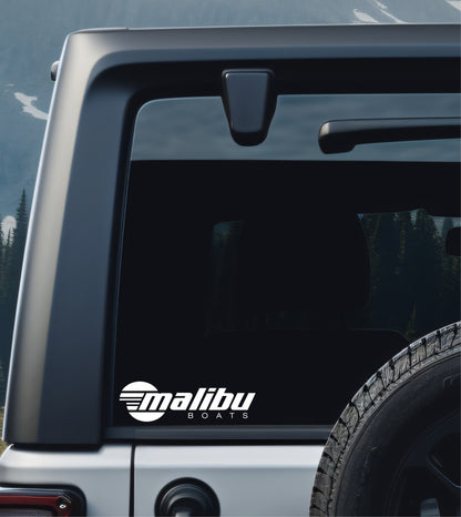 Malibu boats decal, sticker, hunting fishing decal, car sticker