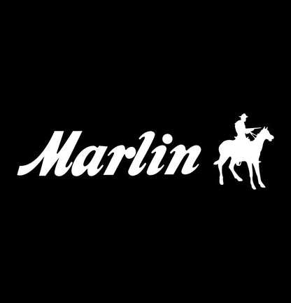 Marlin decal, sticker, firearm sticker, car decal