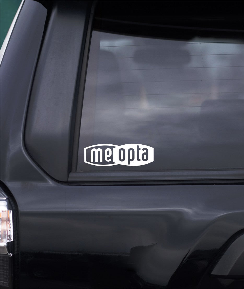 Meopta decal, sticker, hunting fishing decal, car sticker